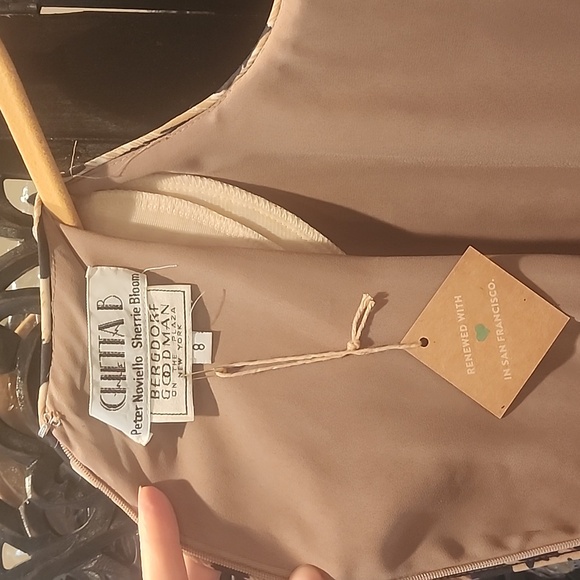 🔥Chetta B for Bergdorf Goodman Leopard Sequin Dress Size 8 EUC 🐆 - Picture 10 of 13